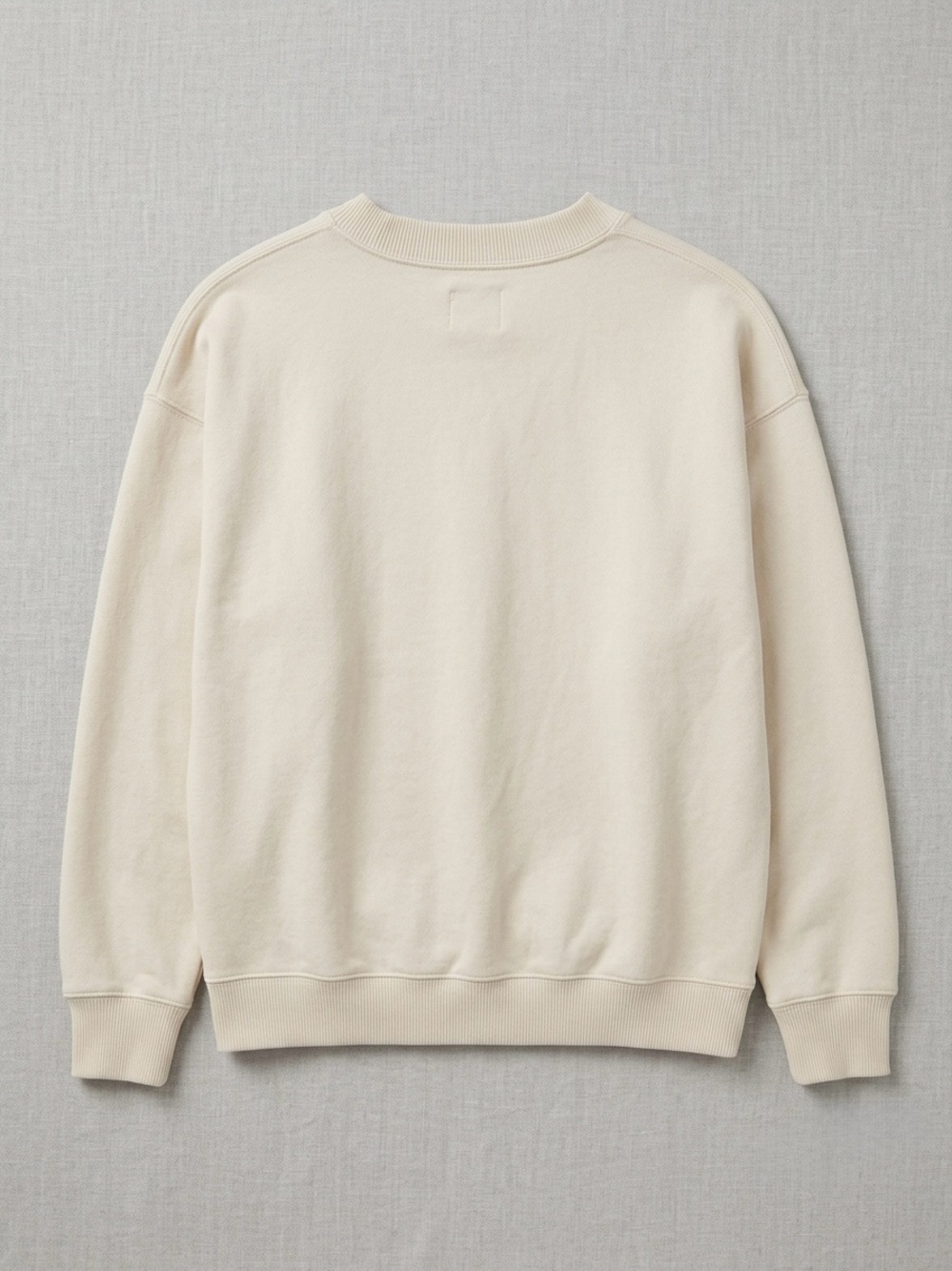 American Eagle Outfitters Light Cream Crewneck Sweatshirt - Picture 3 of 5